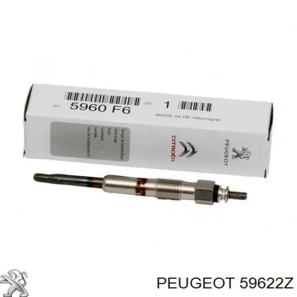 Купити 59622Z Peugeot/Citroen Свічка накалу