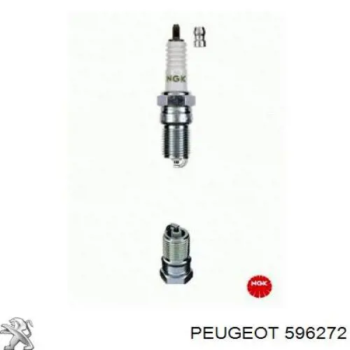 596272 Peugeot/Citroen свіча запалювання