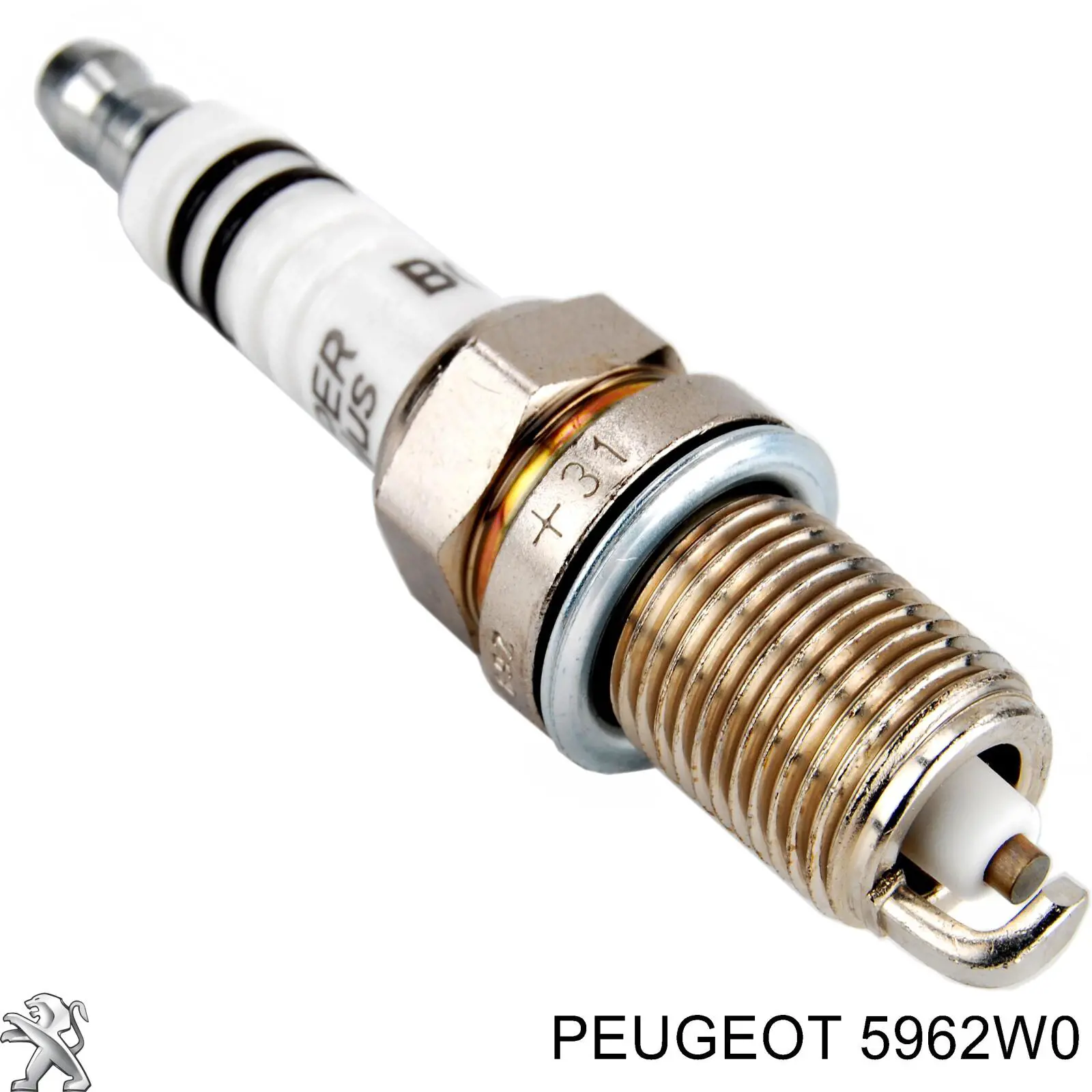 Свічки запалювання 5962W0 Peugeot/Citroen