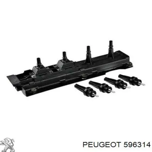 Купити 596314 Peugeot/Citroen Накінечник свічки запалювання