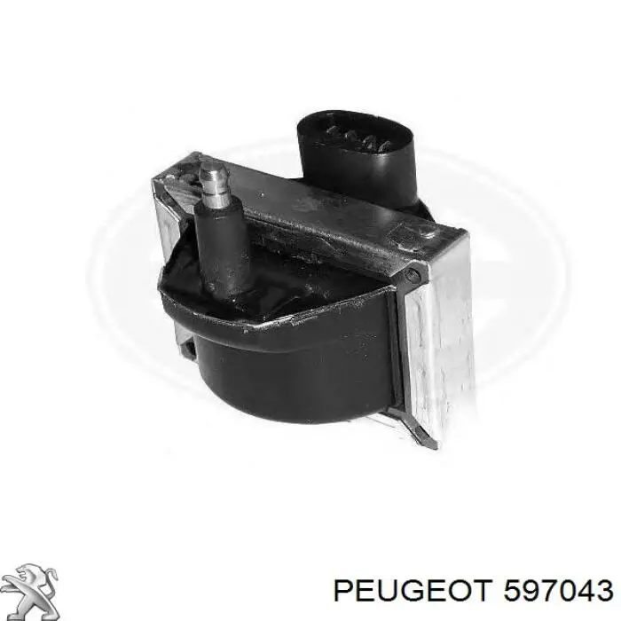 597043 Peugeot/Citroen котушка запалювання