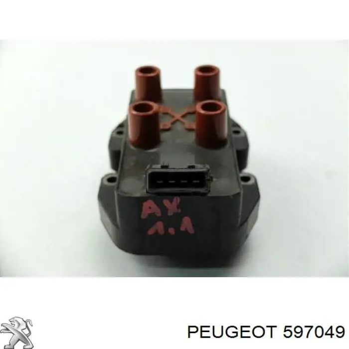 Купити 597049 Peugeot/Citroen Котушка запалювання