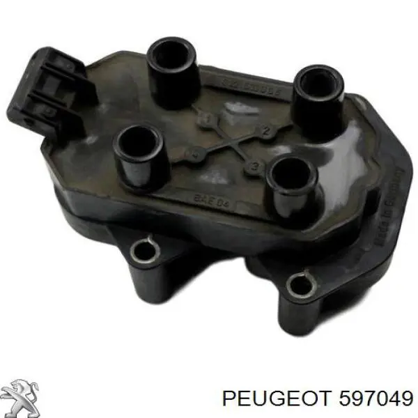597049 Peugeot/Citroen котушка запалювання