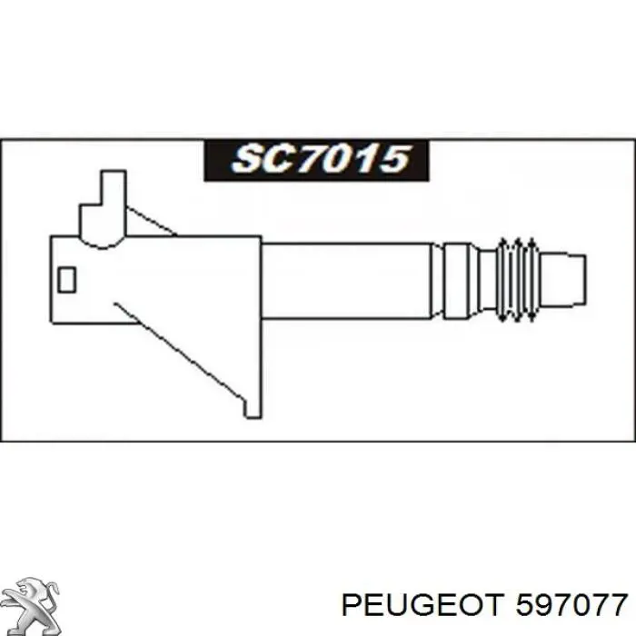 597077 Peugeot/Citroen котушка запалювання