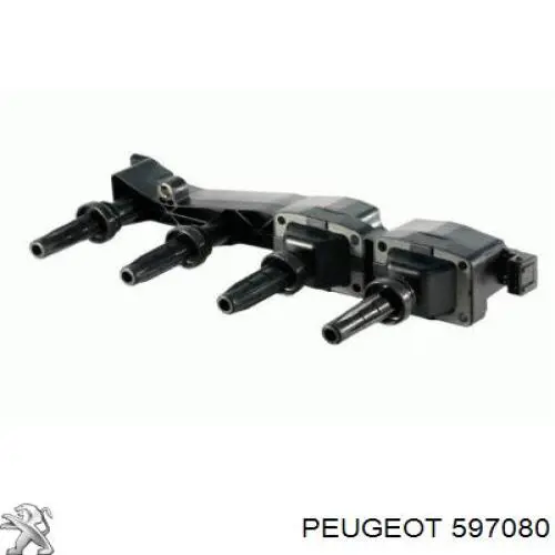 597080 Peugeot/Citroen Котушка запалювання