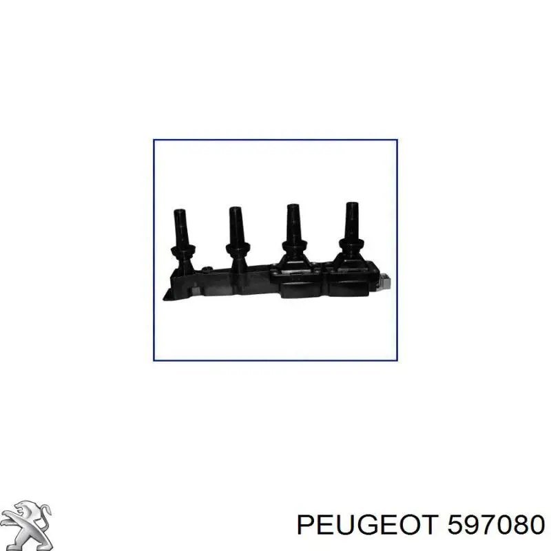Котушка Peugeot/Citroen 597080