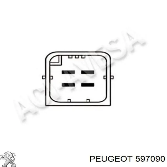 Купити 597090 Peugeot/Citroen Котушка запалювання