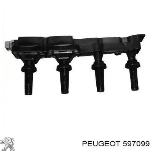 597099 Peugeot/Citroen котушка запалювання
