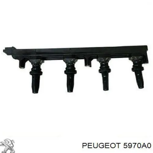 5970A0 Peugeot/Citroen котушка запалювання