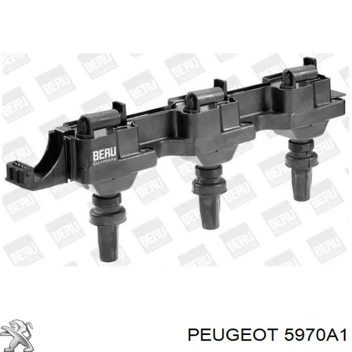 Котушка запалювання Peugeot/Citroen 5970A1 ціна, від 75.46 USD