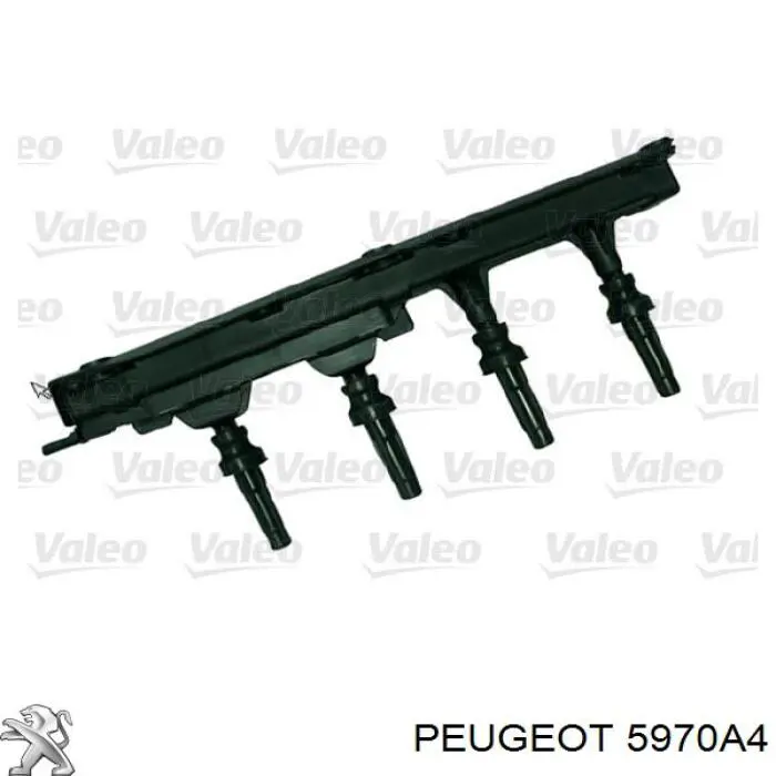 Котушка запалювання Peugeot/Citroen 5970A4 ціна, від 66.08 USD