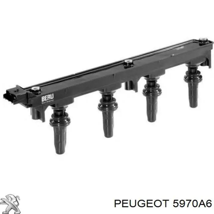 Купити 5970A6 Peugeot/Citroen Котушка запалювання