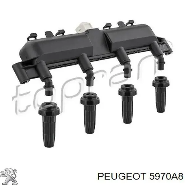 Купити 5970A8 Peugeot/Citroen Котушка запалювання