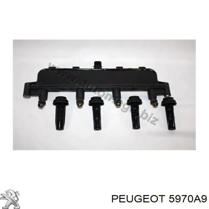 Котушка запалювання 5970A9 Peugeot/Citroen