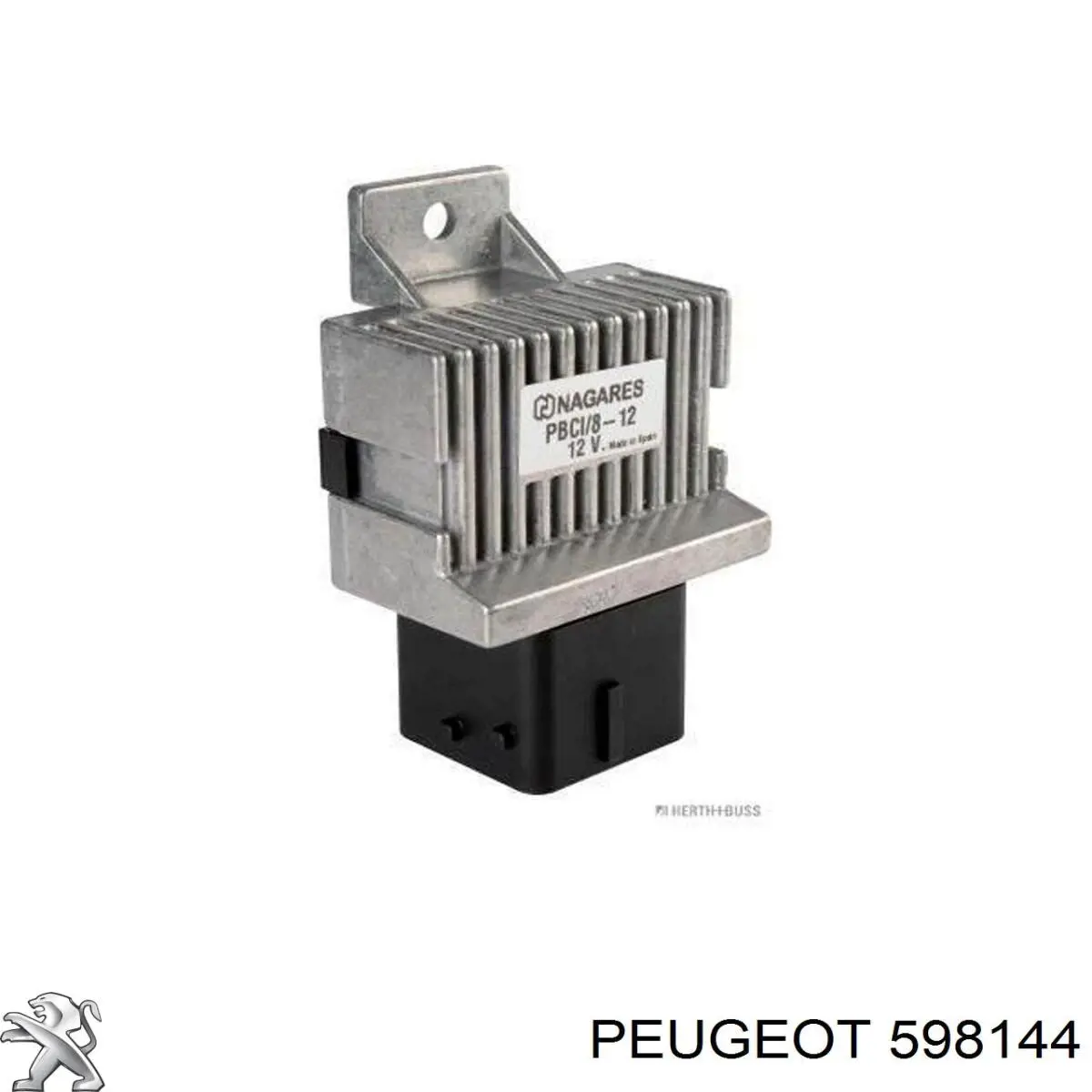 Купити 598144 Peugeot/Citroen Реле свічок накалу