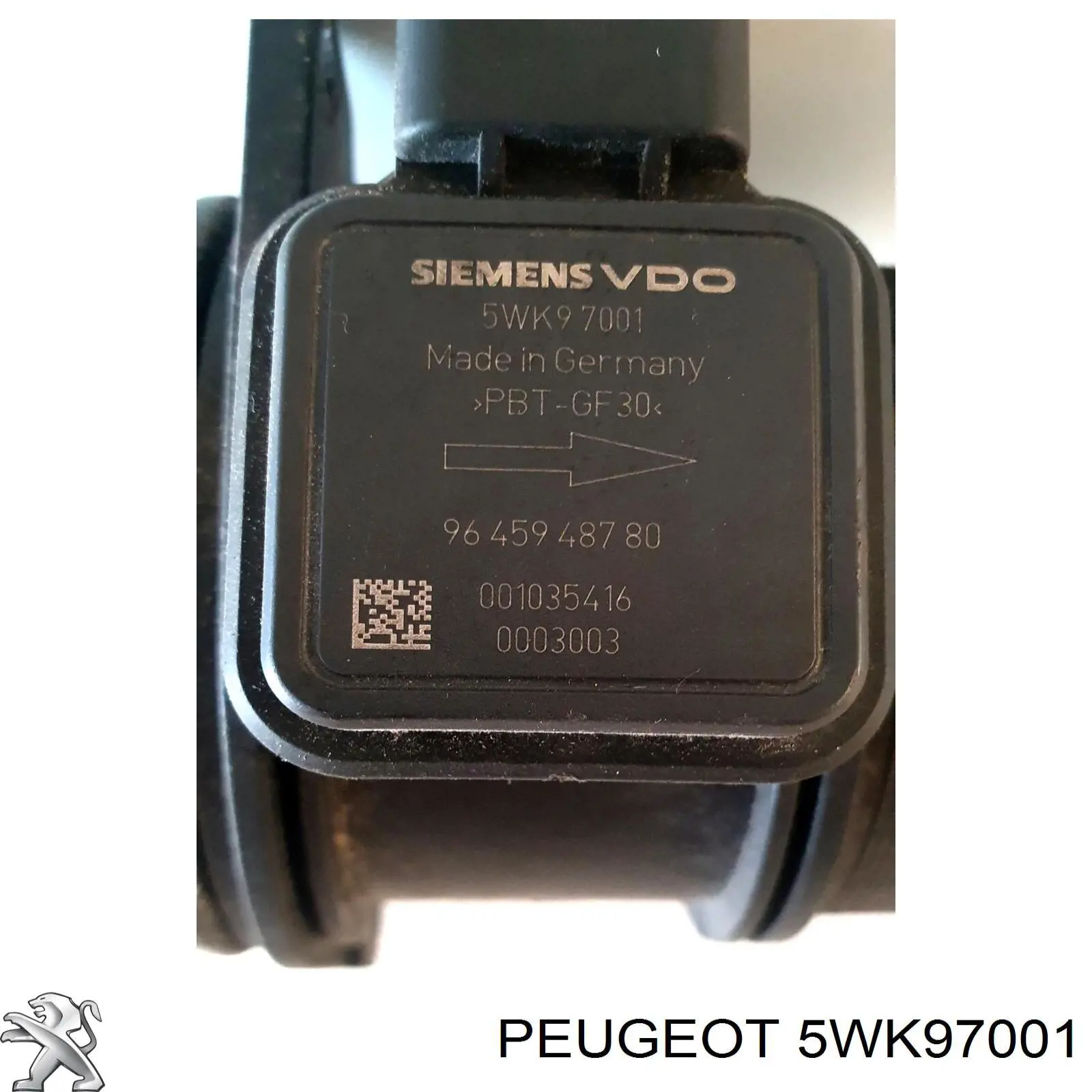 Купити 5WK97001 Peugeot/Citroen Повітромір