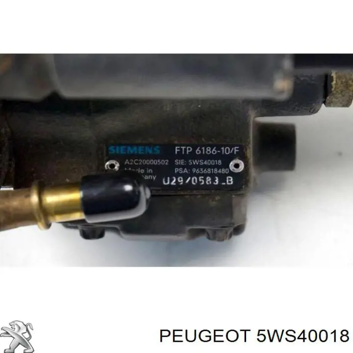 Купити 5WS40018 Peugeot/Citroen Насос паливний високого тиску (ПНВТ) - DIESEL