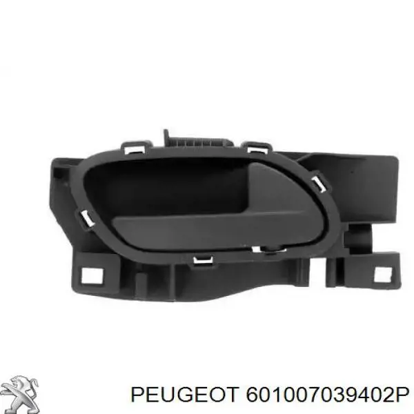 Ручка передньої двері зовнішня права 601007039402P Peugeot/Citroen