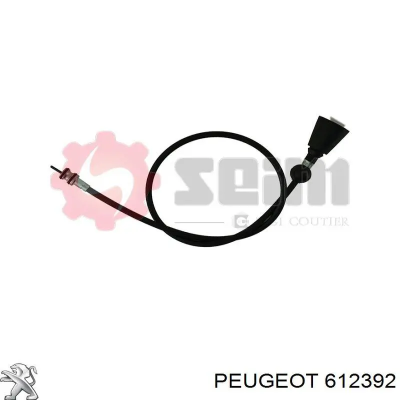 612392 Peugeot/Citroen Тросик спідометра