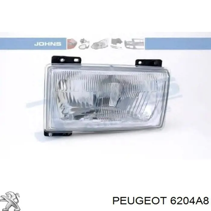 6204A8 Peugeot/Citroen Фара дальнього світла в зборі