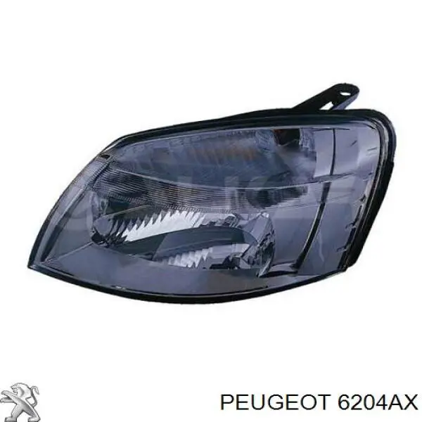 Фари Peugeot/Citroen 6204AX ціна, від 80.68 USD