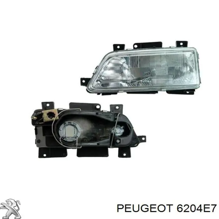 Купити 6204E7 Peugeot/Citroen Фара ліва передня