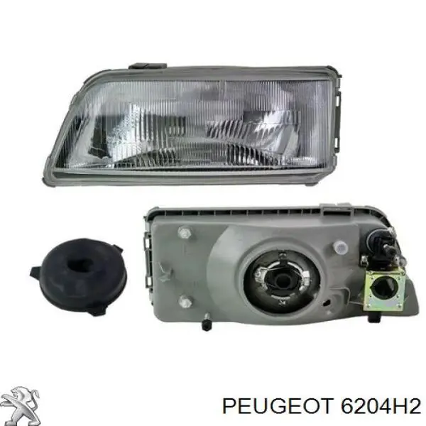 Фара Peugeot/Citroen 6204H2 ціна, від 42.76 USD