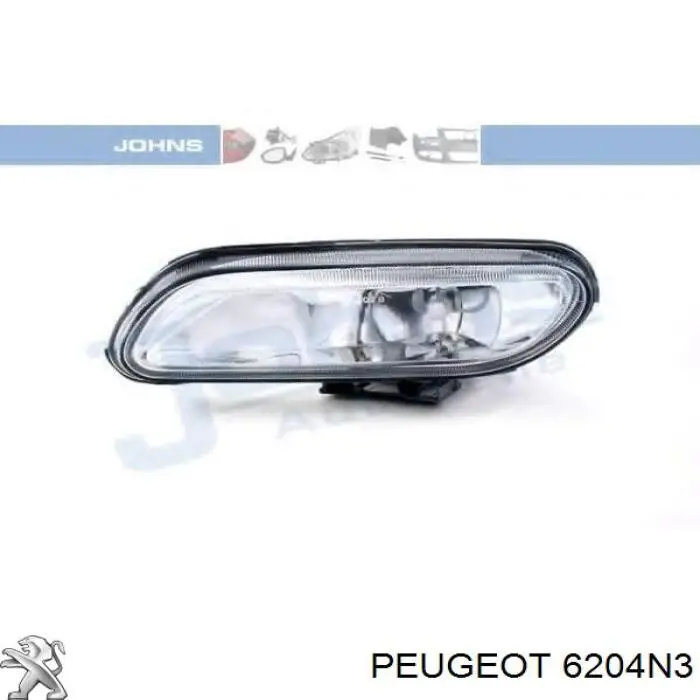 Купити 574629E Polcar Фара протитуманна, ліва