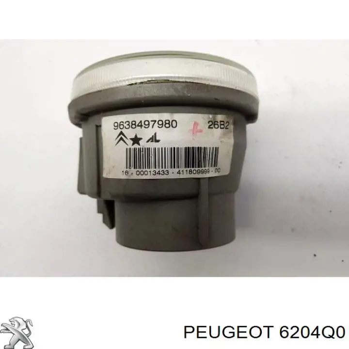 Купити 6204Q0 Peugeot/Citroen Фара протитуманна, ліва=права