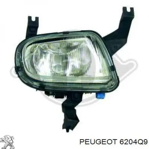 Туманка ліва Peugeot/Citroen 6204Q9 ціна, від 35.00 USD