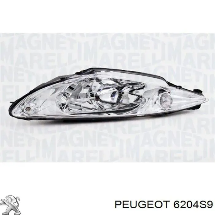 Фари Peugeot/Citroen 6204S9 ціна, від 51.23 USD
