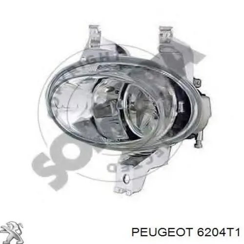 Туманка ліва Peugeot/Citroen 6204T1 ціна, від 27.23 USD