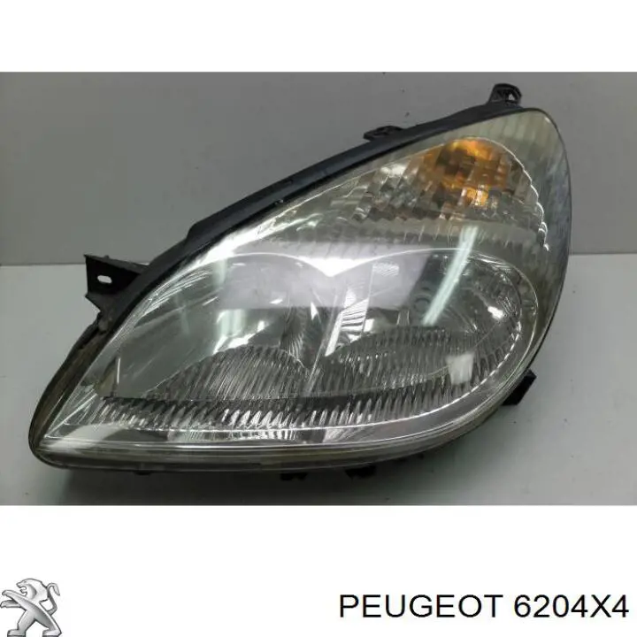 Купити 6204X4 Peugeot/Citroen Основна фара в зборі ліва