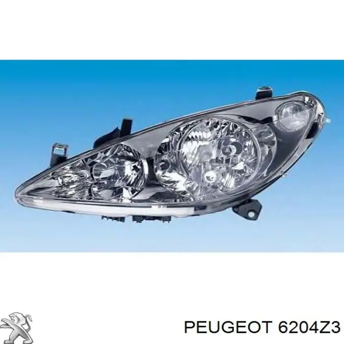 Купити Фара ліва Peugeot 307  3A, 3C