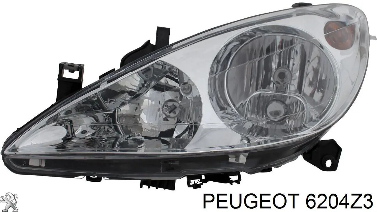 6204Z3 Peugeot/Citroen фара ліва
