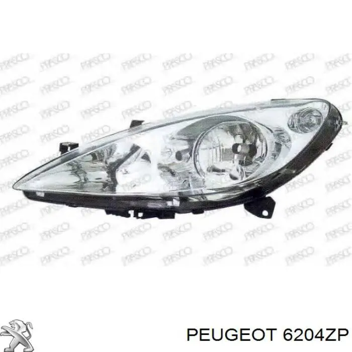 Фари Peugeot/Citroen 6204ZP ціна, від 56.63 USD