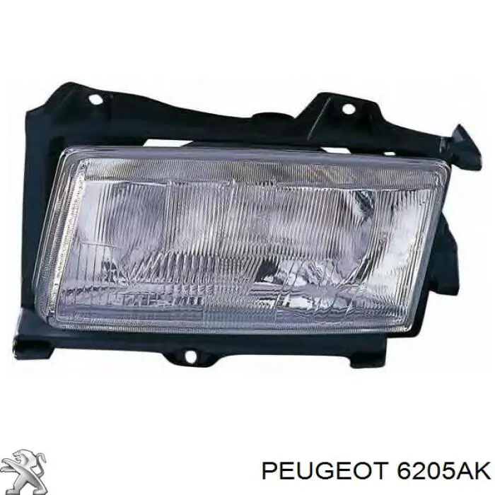 6205AK Peugeot/Citroen Фара правая