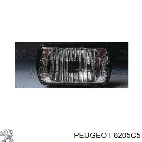 Купити 6205C5 Peugeot/Citroen Фара протитуманна, ліва=права