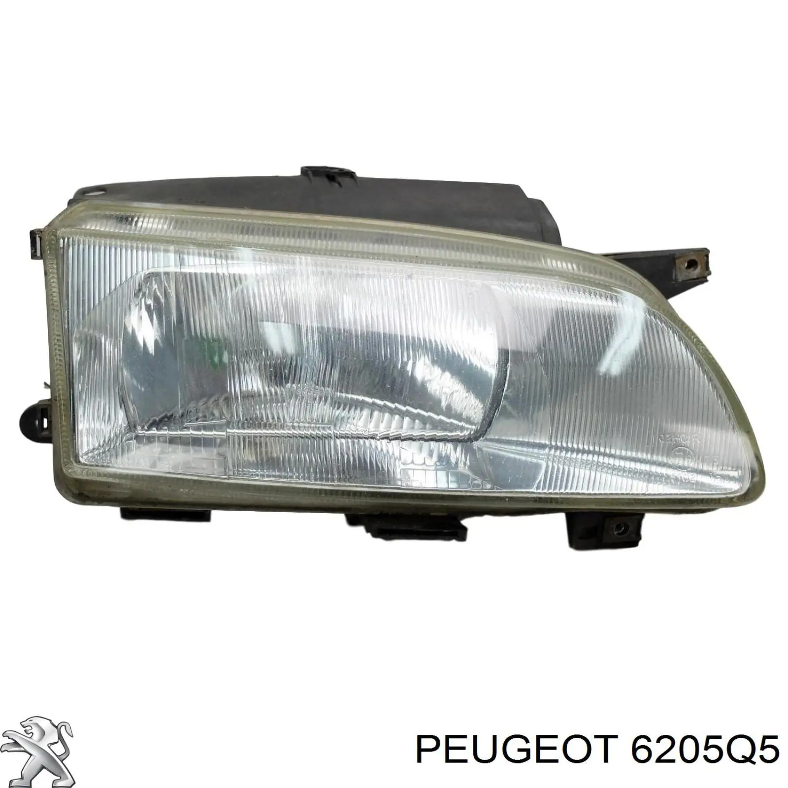 6205Q5 Peugeot/Citroen фара права
