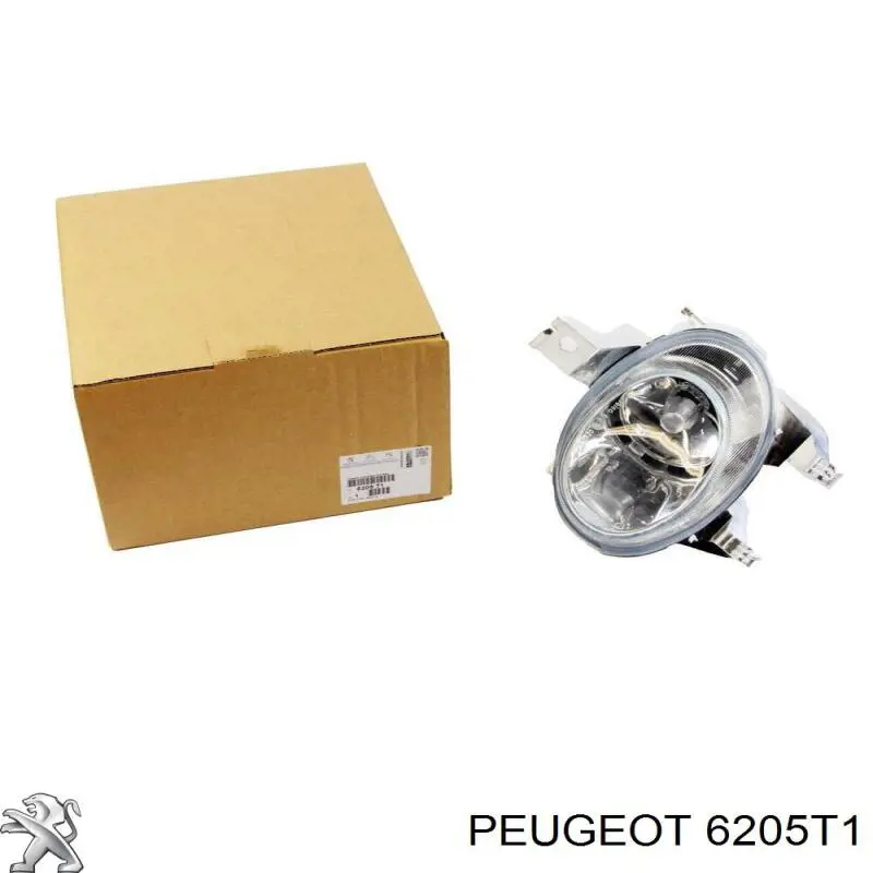 Фара протитуманна, права Peugeot/Citroen 6205T1 ціна, від 25.72 USD
