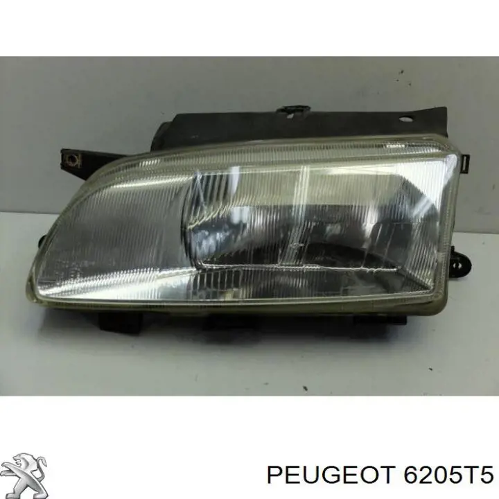 6205T5 Peugeot/Citroen Фара правая