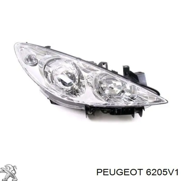 Фара права 6205V1 Peugeot/Citroen