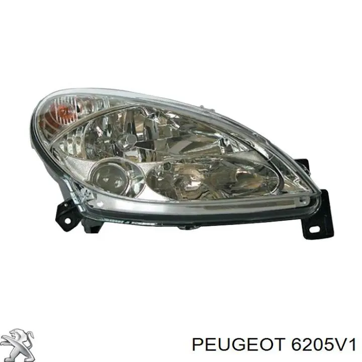 Основна фара - вставка Peugeot/Citroen 6205V1 ціна, від 85.52 USD