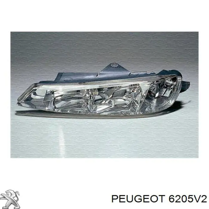 6205V2 Peugeot/Citroen фара права