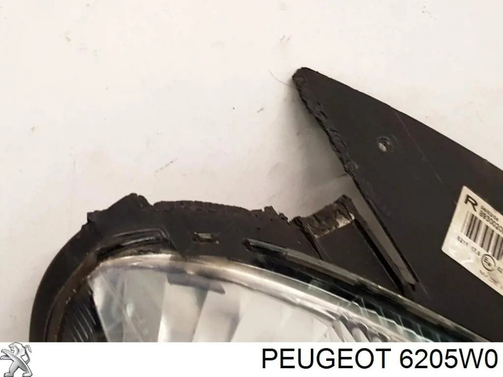 Фара правая Peugeot/Citroen 6205W0 ціна, від 38.01 USD