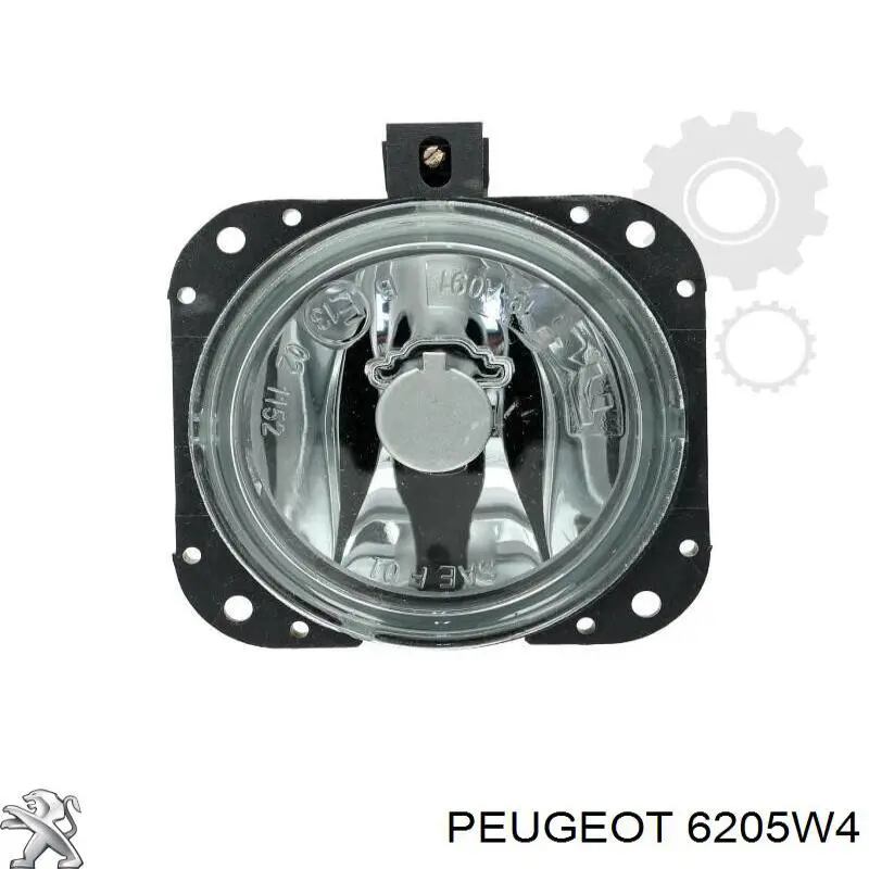 Фара протитуманна, ліва/права Peugeot/Citroen 6205W4 ціна, від 23.19 USD