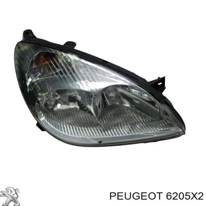 Фара правая Peugeot/Citroen 6205X2 ціна, від 101.94 USD