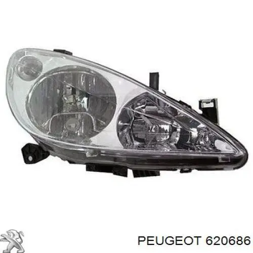 Фара правая Peugeot/Citroen 620686 ціна, від 117.36 USD