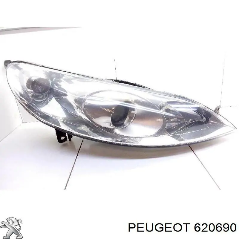 Фара права 620690 Peugeot/Citroen