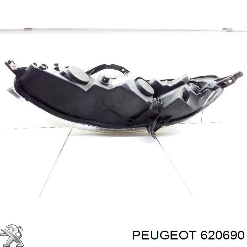 Купити 620690 Peugeot/Citroen Права блок фара